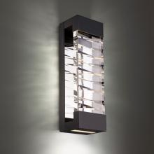  BWSW21326-BK - Labrynth 26in LED 3000K/3500K/4000K 120V-277V Outdoor Wall Sconce in Black